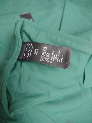 Bikini COS verde botella T38.