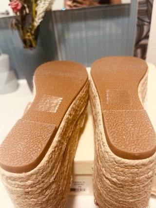 Zapatos esparto sin estrenar T.36