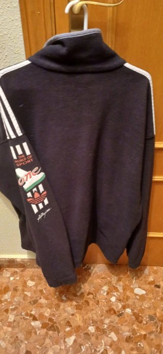 Chaqueta polar ADIDAS Negra