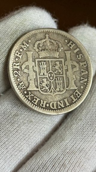2 Reales Carlos III 1786 México