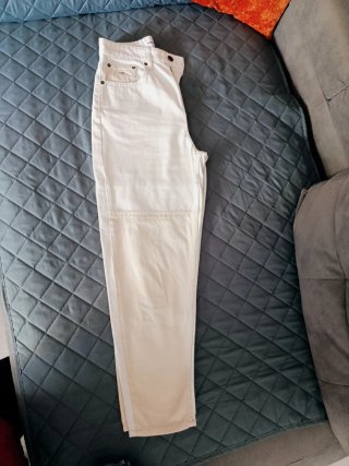 Pantalón vaquero beige chica Tommy Hilfiger