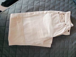 Pantalón vaquero beige chica Tommy Hilfiger