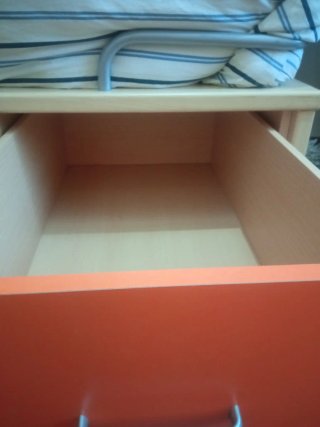 Cama juvenil con cajones