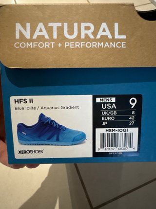 Zapatillas Xero Shoes HFS II Azul