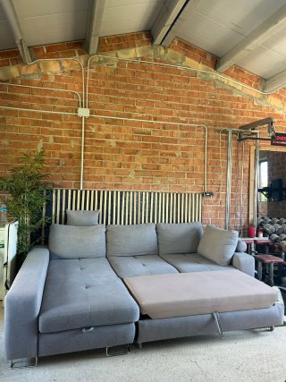 Sofá Cama Chaiselongue Conforama Gris