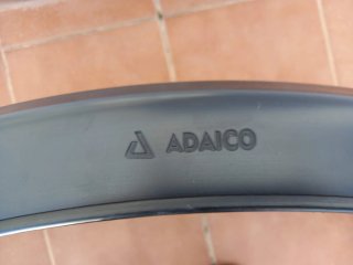 Aleta de plástico para plataforma camión