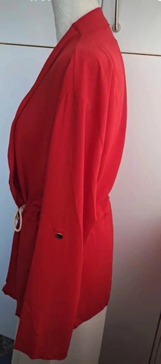 Chaqueta roja mujer