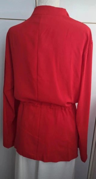 Chaqueta roja mujer