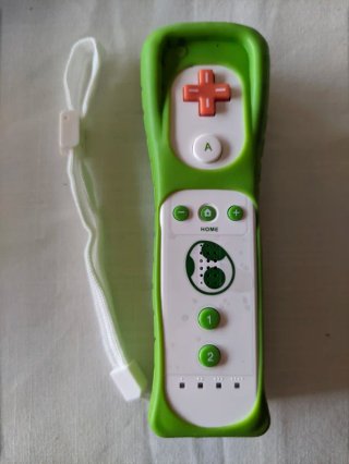 Mando Wii Motion Plus genérico Yoshi