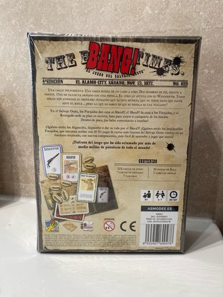 Bang! Juego de Mesa Salvaje Oeste