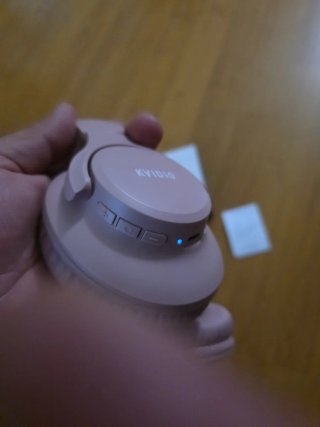 Auriculares KVIDIO WH201A Bluetooth Rosa