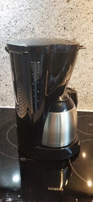 Cafetera de goteo Siemens con jarra termica