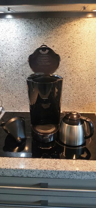 Cafetera de goteo Siemens con jarra termica