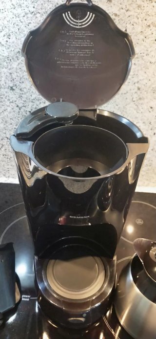 Cafetera de goteo Siemens con jarra termica