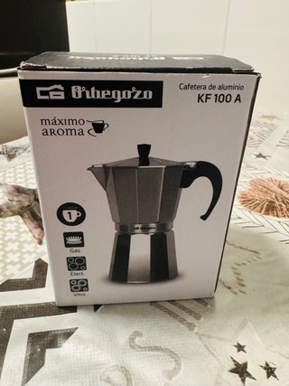 Orbegozo KF 100, Cafetera italiana, 1 taza.