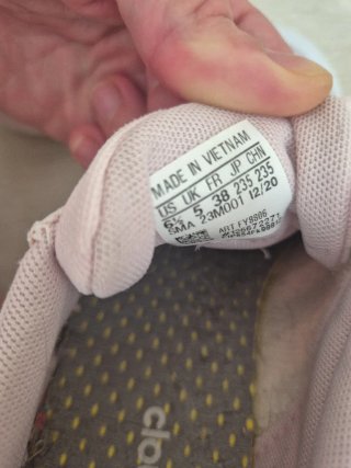 Zapatillas Adidas rosa bebé talla 38