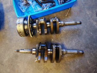 Despiece motor Kymco AK550, cigueñal