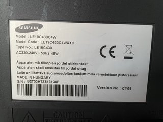 TV Samsung 19 Negra