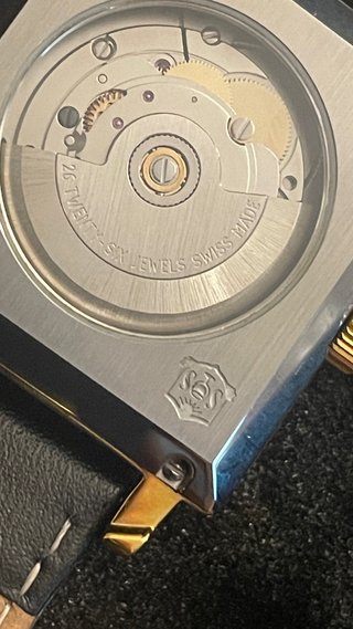 Reloj Caballero Sol y Sombra Automático Dorado