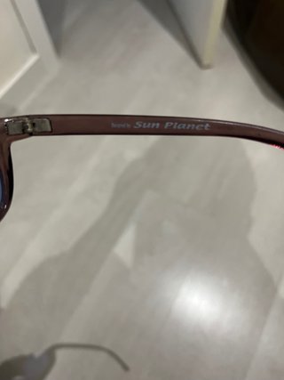 Gafas de sol Sun Planet azules y marrones