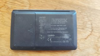 Agenda personal Casio SF-3600ER