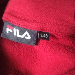 Sudadera Fila Roja Cremallera Talla S48
