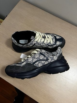 Scarpe Gucci Rhyton Beige/Nero