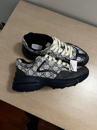 Scarpe Gucci Rhyton Beige/Nero