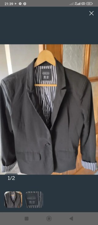 Chaqueta negra WOMEN ONLY