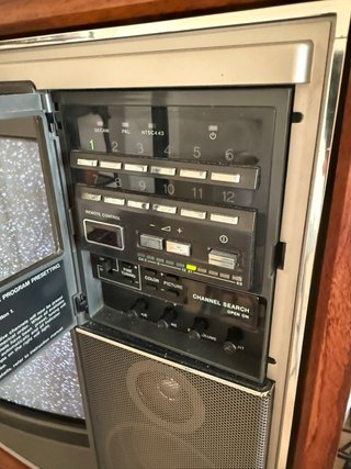 TV Sony Trinitron Madeira Vintage