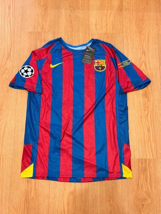 S M L Camiseta FC Barcelona 2005/06 Ronaldinho