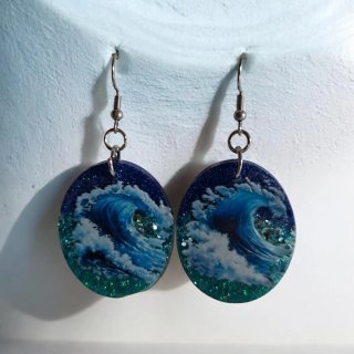 Pendientes vida marina
