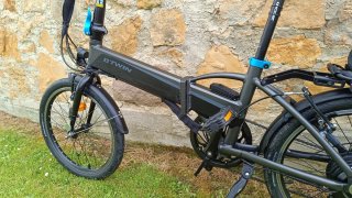 Bicicleta Eléctrica Plegable B'TWIN