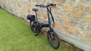 Bicicleta Eléctrica Plegable B'TWIN