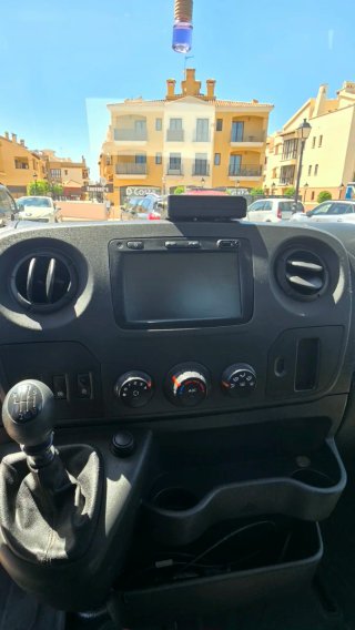 Camion Renault Master 2019 gancho porta contenedor