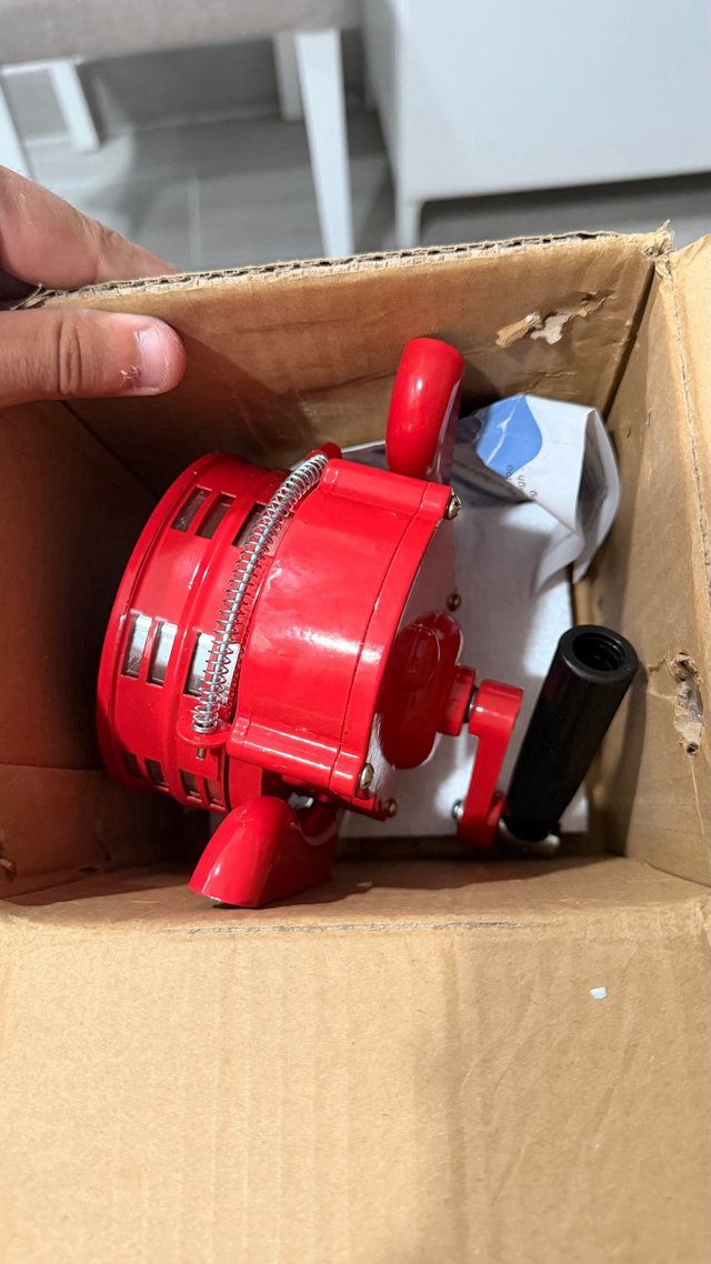 Sirena de Manivela Roja 120 DB