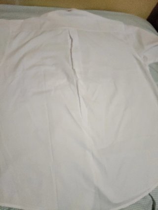 Camisa de vestir manga corta hombre color blanco