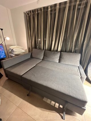 SOFA CAMA IKEA FRIHETEN GRIS