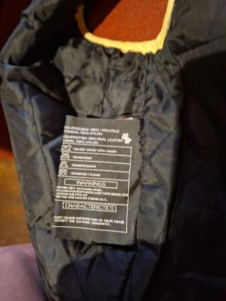 Giacca per uomo tg L in pelle#vintage senza manich