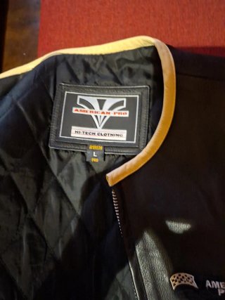 Giacca per uomo tg L in pelle#vintage senza manich