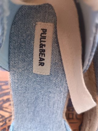 Cuñas Pull&Bear vaqueras con lazada