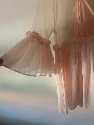 Blusa Lily Moon tul y flores S