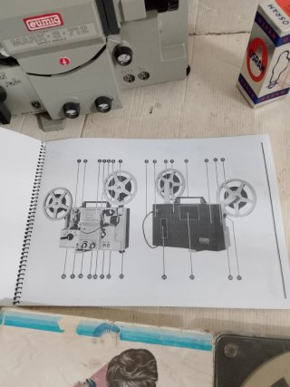 Proyector Eumig Mark S 712 Funcionando