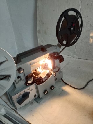Proyector Eumig Mark S 712 Funcionando