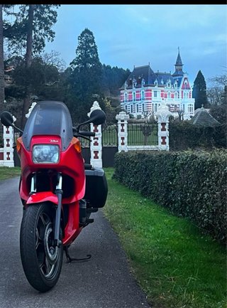 BMW K75 S Roja