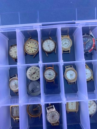 Gran lote relojes vintage