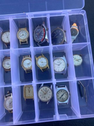 Gran lote relojes vintage