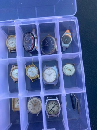 Gran lote relojes vintage