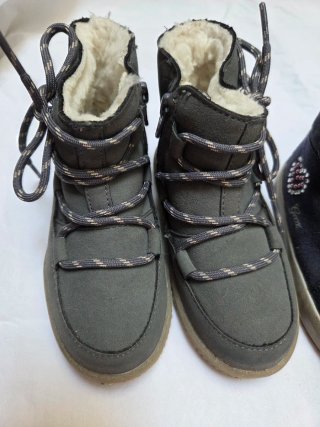 Lote 3 pares botas invierno talla 24