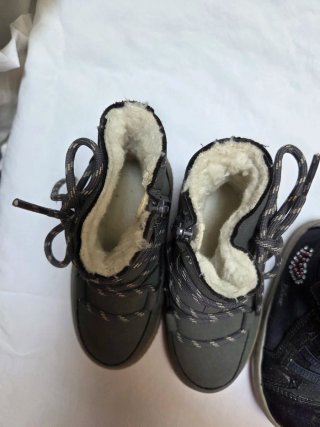 Lote 3 pares botas invierno talla 24